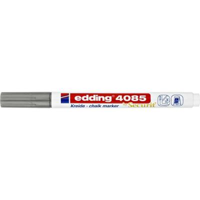 Krijtstift edding 4085 by Securit rond 1-2mm zilver | 10 stuks