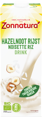 Rijst hazelnoot drink bio 1 Liter