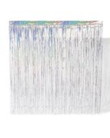 HEMA Glittergordijn 200cm zilver (zilver) - thumbnail