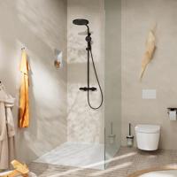 Hansgrohe Pulsify S Puro Showerpipe 260 1jet EcoSmart met thermostaat en handdouche 3jet, mat zwart - thumbnail