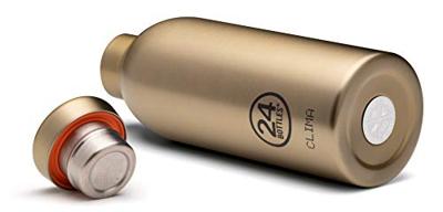 24bottles Clima Fiets Bidon - Prosecco Gold Goud 24bottles Clima Fiets Bidon - Prosecco Gold Goud