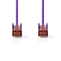 CAT6 S/FTP-Netwerkkabel | RJ45 Male - RJ45 Male | 1,0 m | Paars - thumbnail