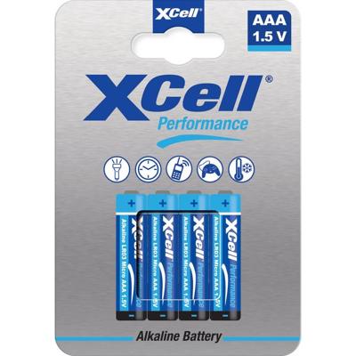XCell LR03HP AAA batterij (potlood) Alkaline 1.5 V 4 stuk(s)
