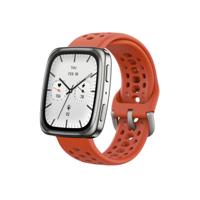 Smartwatch Amazfit ACTIVE 2 SQUARE Zwart Staal 1,75" - thumbnail