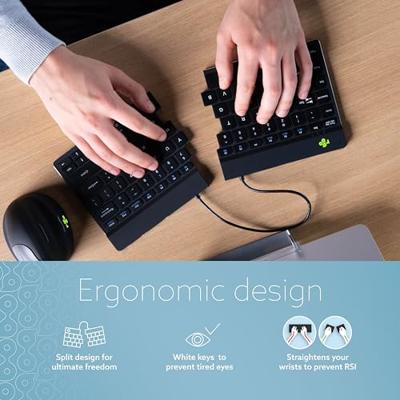 Toetsenbord r-go split break qwerty wl zw