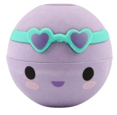 Ylvi & the Minimoomis gum junior 4,1 x 6,5 cm rubber paars Ylvi & the Minimoomis gum junior 4,1 x 6,5 cm rubber paars