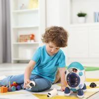 Lexiboek - Mijn raket met sterrenprojector - Ruimtekennis, quizzen, muziek... (Frans) - thumbnail