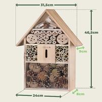Insectenhotel nestkast in huisvorm - thumbnail