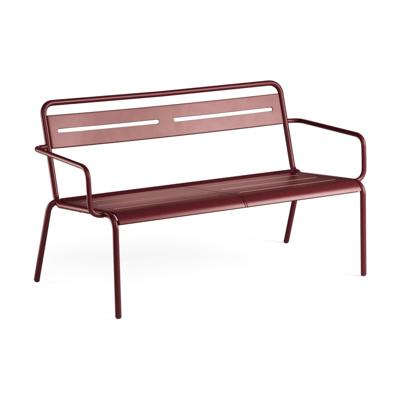 EMU Star tuinbank met arm intense red EMU Star tuinbank met arm intense red