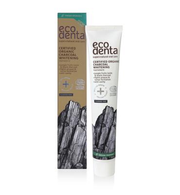 Ecodenta Tandpasta Charcoal Whitening