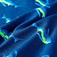 Kindershirt 92 donkerblauw - thumbnail