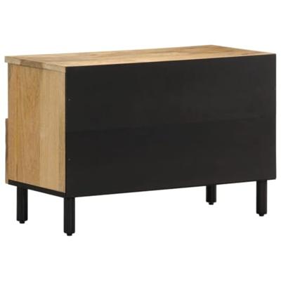 Tv-meubel 70x33x46 cm massief mangohout