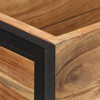 Plantenbak 90x20x68 cm massief acaciahout - thumbnail