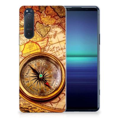 Sony Xperia 5II | Silliconen Back Cover | Kompas Sony Xperia 5II | Silliconen Back Cover | Kompas