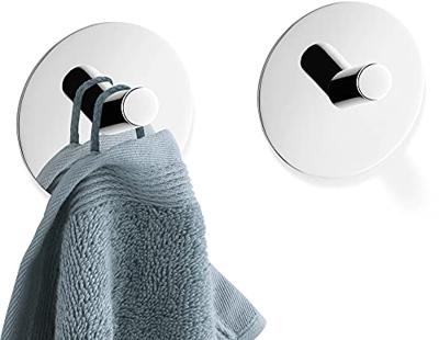 Zack Duplo/Peco Handdoekhaakjes rond, per 2 Zack Duplo/Peco Handdoekhaakjes rond, per 2