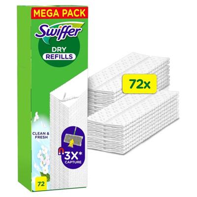 Swiffer 1074696 - dry refill x72 | 1 stuks