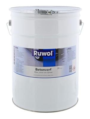 Ruwol Betonverf Helderblauw (RAL 5010) 20 liter