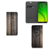 Motorola Moto G7 Power Book Wallet Case Steigerhout - thumbnail