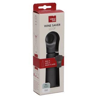Vacu Vin Wine Saver Loop + stopper grijs