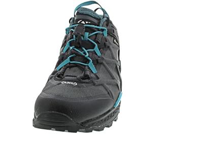 AKU Rocket Dfs Gtx Lage Wandelschoen Dames Black/Turquoise 42 AKU Rocket Dfs Gtx Lage Wandelschoen Dames Black/Turquoise 42