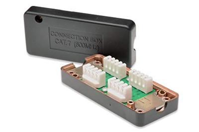 Digitus Netwerk Adapter CAT 7 [1x LSA, Snijklem - 1x LSA, Snijklem] 0.08 m Zwart