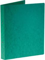 Bronyl ringmap, voor ft A4, uit glanskarton, 2 ringen van 25 mm, groen - thumbnail