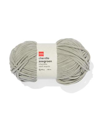 HEMA Chenille zeegroen 100gram 110meter