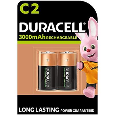 Duracell C Oplaadbare batterijen (2 stuks) - thumbnail