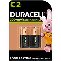 Oplaadbare C batterij (baby) Duracell PreCharged NiMH 1.2 V 3000 mAh 2 stuk(s) - thumbnail