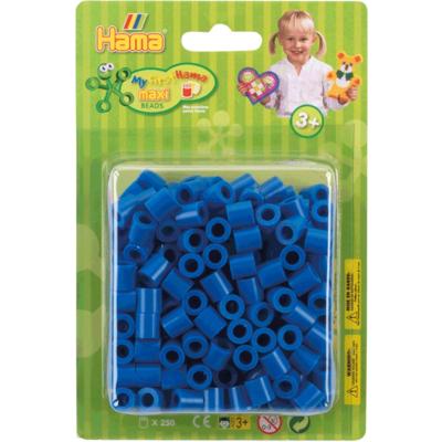 Hama maxi strijkkralen blauw, 250st.