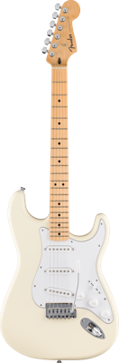 Fender Standard Stratocaster, Olympic White MN