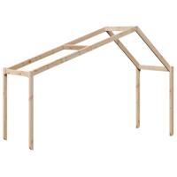 Stapelbedframe zonder matras massief grenenhout 90x200 cm - thumbnail