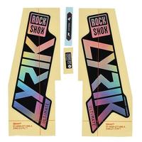 ROCKSHOX decor set "signatur series" decal set rs lyrik ult. rainbow - thumbnail