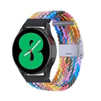 By Qubix - Braided nylon bandje - Multicolor Spring - Compatible met Xiaomi Mi Watch/Compatible met Xiaomi Watch 2 / Compatible met Xiaomi Watch S1 / S2 / S3 / S4 - Compatible Xiaomi bandje - thumbnail