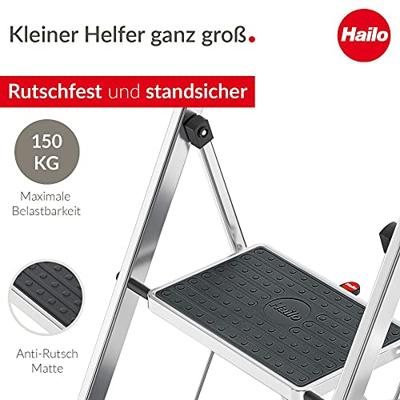 Hailo 4392-801 k60 standardline inklapbare trap 2 treden