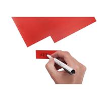 Maul magneetbladen, ft 20 x 30 cm, blister van 1 stuk, rood - thumbnail