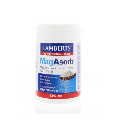 MagAsorb (magnesium citraat) poeder 375mg 165 Gram MagAsorb (magnesium citraat) poeder 375mg 165 Gram