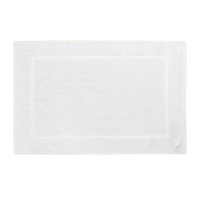 Tapete de Banho Branco 50x75cm 100% Algodão 500 GSM - Treb TT