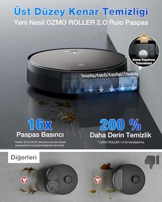 ECOVACS X11 PRO OMNI - Robotstofzuiger en dweil met blaasfunctie - 19500 Pa - Ultrasnelle PowerBoost - OZMO Roller 2.0 - ZeroTangle 3.0 ECOVACS X11 PRO OMNI - Robotstofzuiger en dweil met blaasfunctie - 19500 Pa - Ultrasnelle PowerBoost - OZMO Roller 2.0 - ZeroTangle 3.0