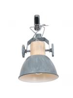 Steinhauer KlemspotGearwood zinkgrijs met hout - 2752GR - thumbnail