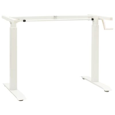 Zit-stabureauframe met slinger handmatig wit - thumbnail
