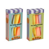 Ijslollymakers uni squeeze 4 stuks kleur - thumbnail