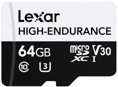 Micro SD-Kaart Lexar High-Endurance 64 GB