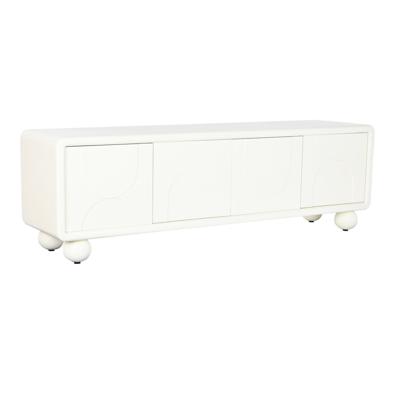 Tv-meubel DKD Home Decor Wit Hout MDF 160 x 37 x 50 cm
