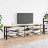 TV-kast Artisan Eiken 200 x 30 x 50 cm Gemonteerd hout en ijzer - thumbnail