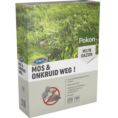 Pokon onkruidmosweg 50m2 3in1