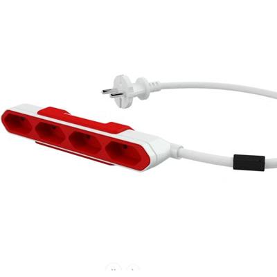 Allocacoc PowerBar – Stekkerdoos – Verlengsnoer – Rood