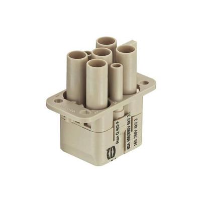 HARTING 09120063141 Businzetstuk Han® Q 4 + 2 + PE Crimpen 1 stuk(s) Piece