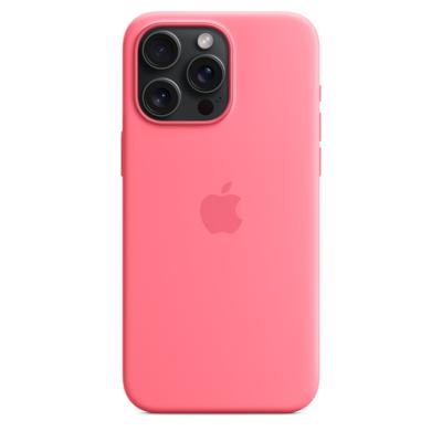Apple Siliconen MagSafe-hoes iPhone 15 Pro Max - Pink