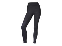 CRIVIT Dames sportlegging (Print/zwart, M (40/42)) - thumbnail